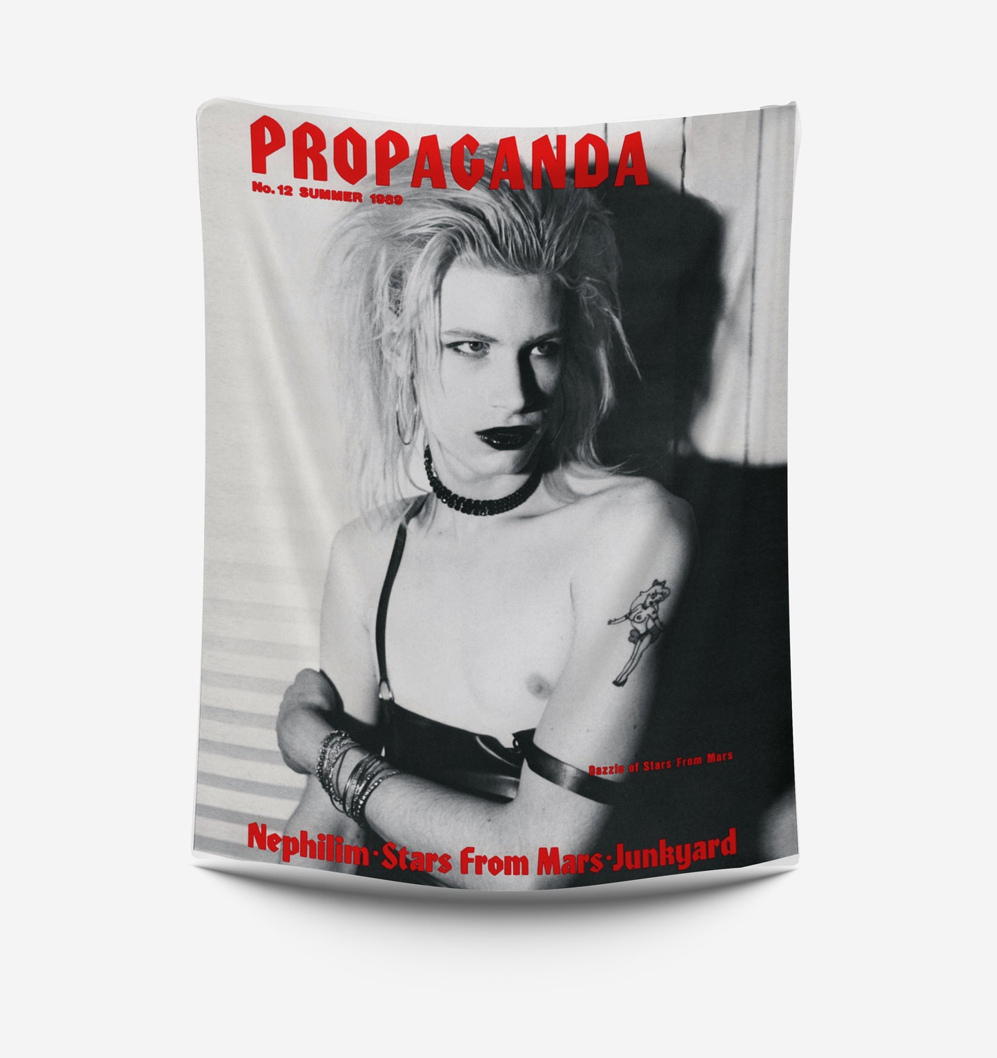 PROPAGANDA Magazine NO.12 Tapestry 6.3 Foot by 5 Foot