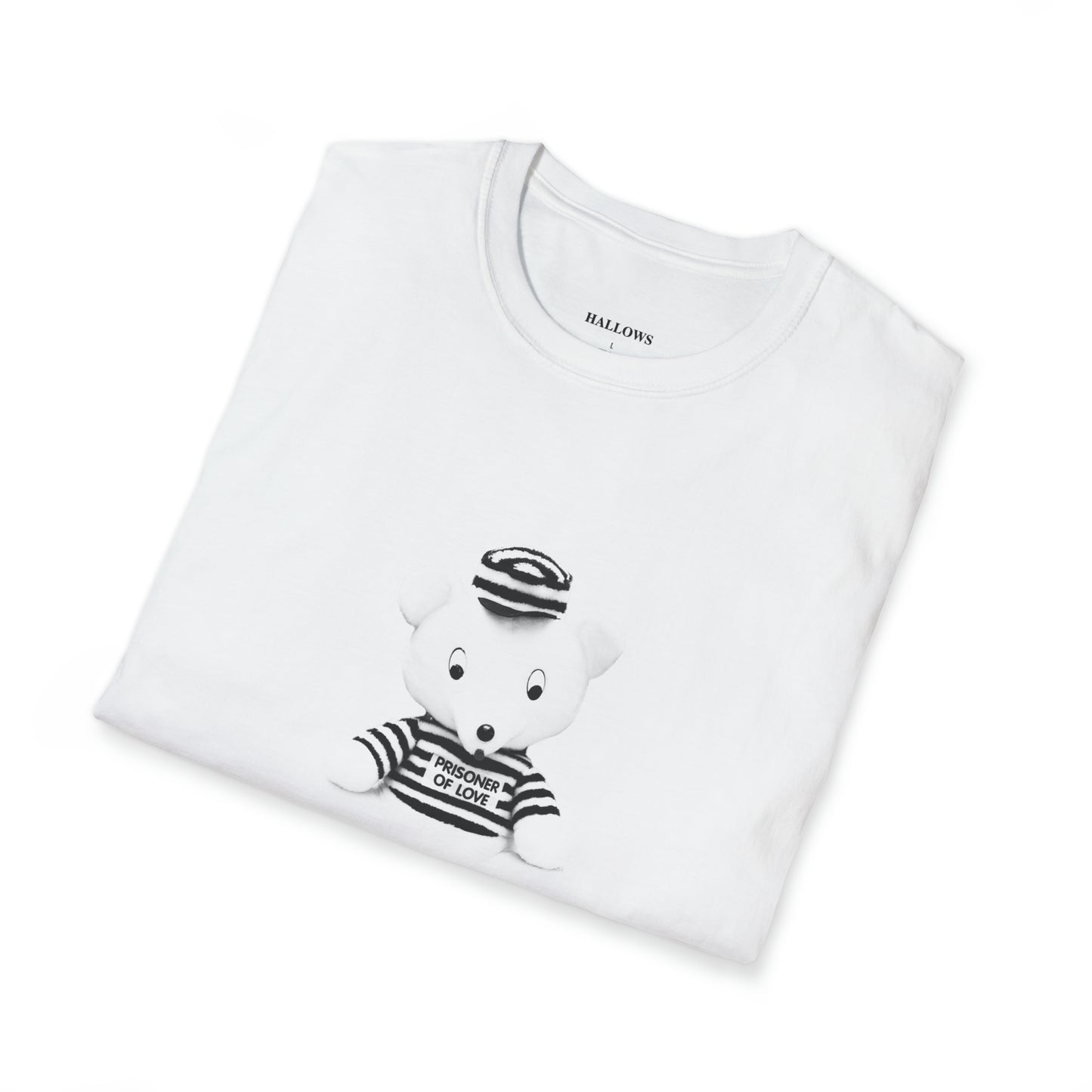 hallows_t-shirt_prisoner of love white front logos