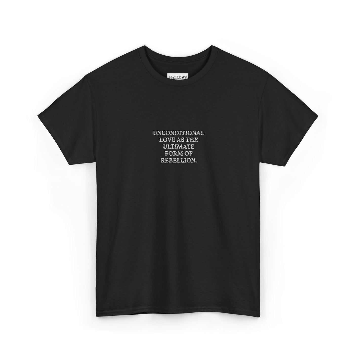 UNCONDITIONAL LOVE Unisex Embroidered T-shirt