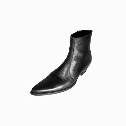 HALLOWS_POINTED_TOE_boot_IN_calfskin_LEATHER_WITH_CUBAN_HEEL_PS_angle_PROFILE