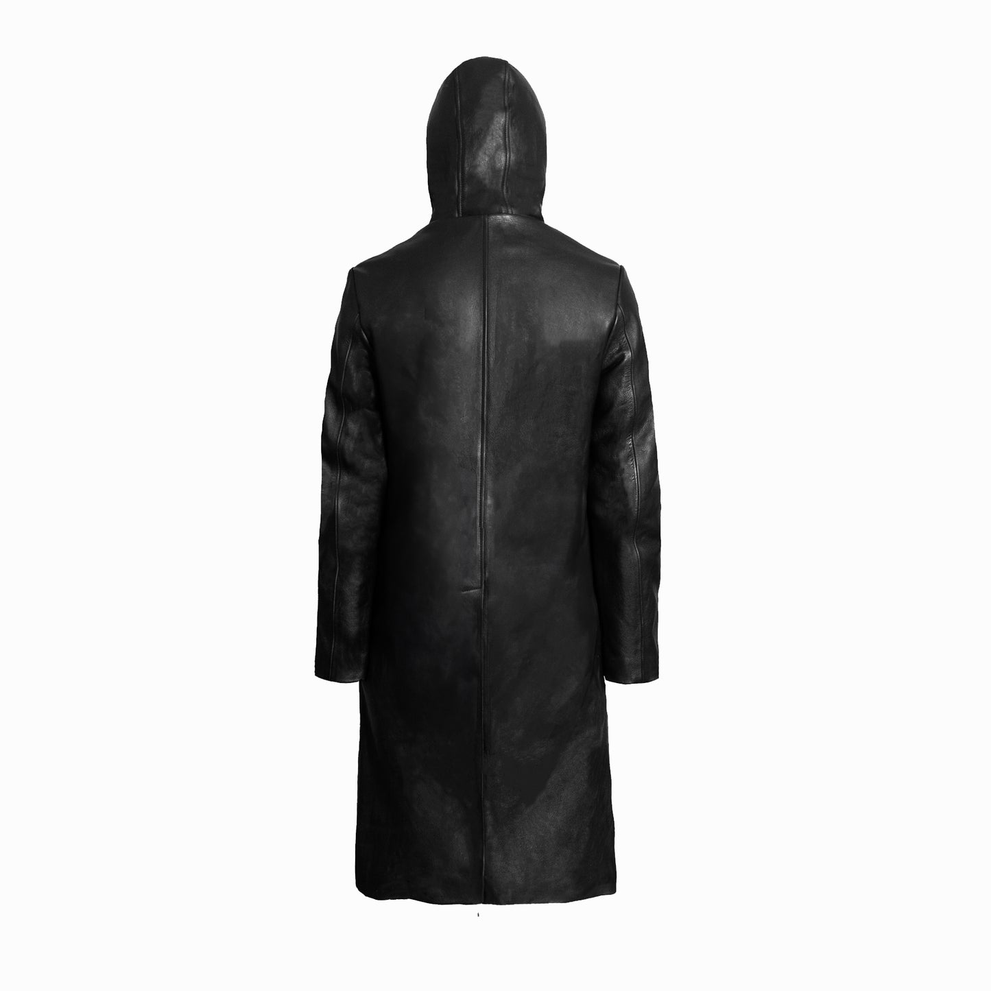 Minimal Hooded Long Coat