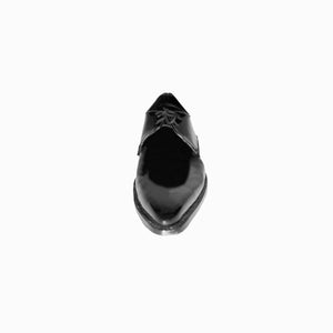 Pointed Toe Oxford in Patent Leather