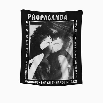 PROPAGANDA Magazine Kiss Tapestry 6.3 feet by 5 feet