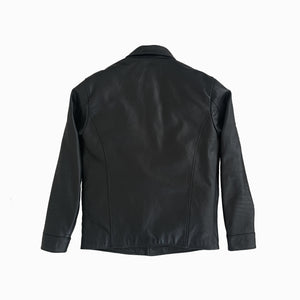 Leather Military Jacket